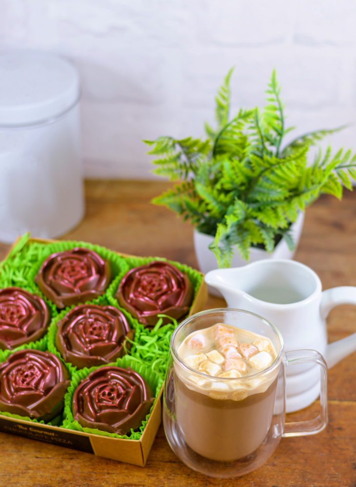 Rose Hot Chocolate Bomb